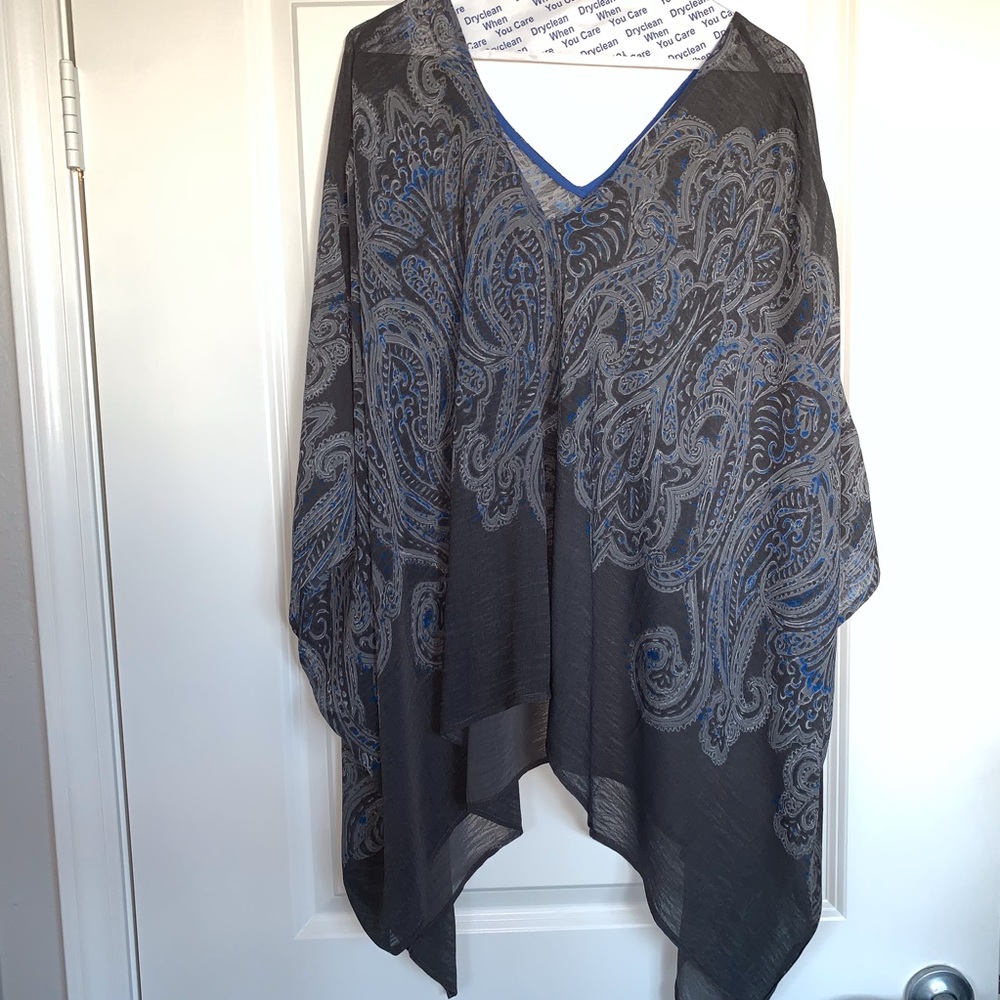 Flowy Poncho - Like NEW